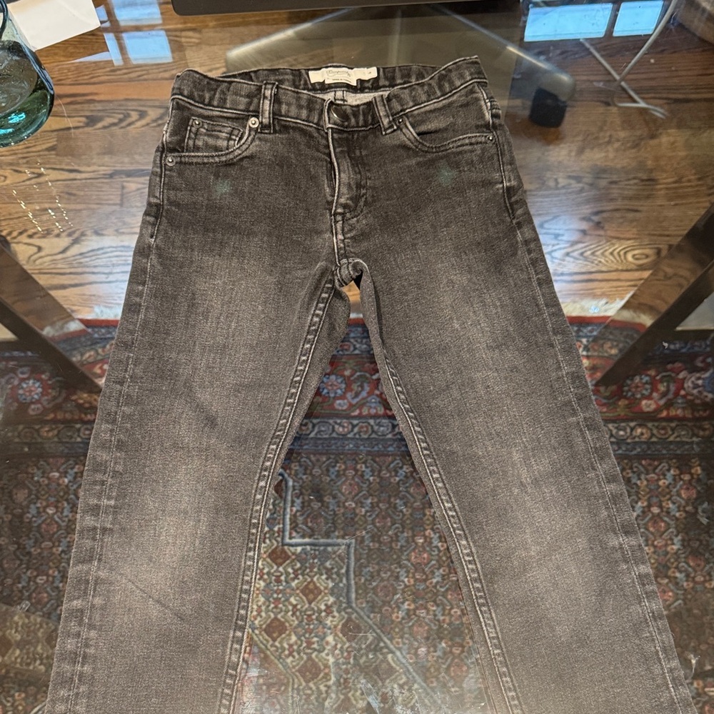 Bonpoint Charcoal Kids Jeans size 6